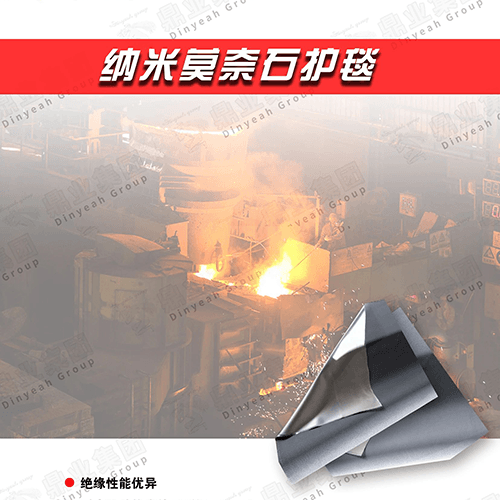 納米莫奈石護毯——1400°C高溫無畏！冶金噴濺克星，定制防護新標桿